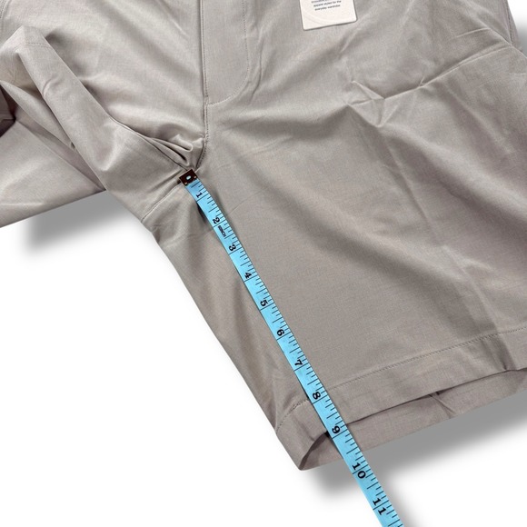 NWT Peter Millar Shackleford Performance Hybrid Short Mens Size 34 Khaki - $108 - Picture 11 of 14